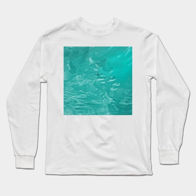 Ocean Long Sleeve T-Shirt by Alihassan-Art